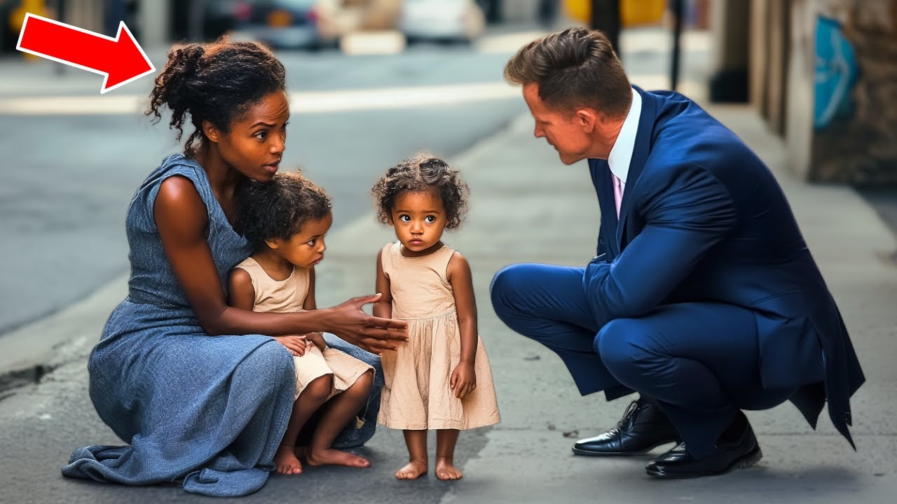 Millionaire Spots Homeless Woman With Twins - Then Realizes It's His Childhood Love & Does THIS!