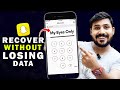 Reset My Eyes Only Password Snapchat Without Losing Any Data 2023 Change My Eyes Only Passcode