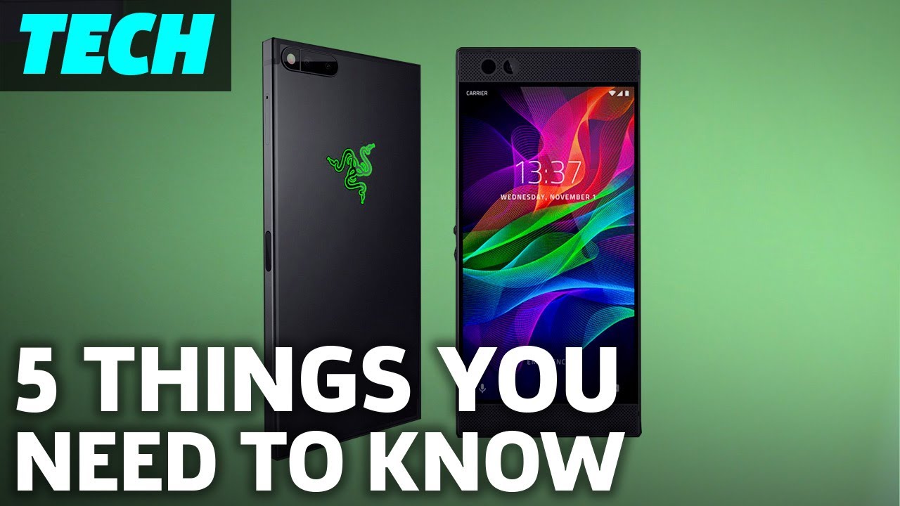 5 Things You Need To Know About The Razer Phone