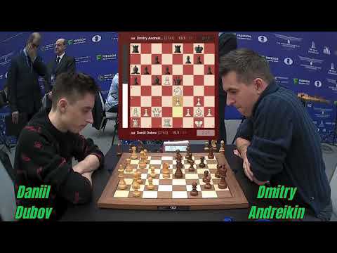Daniil Dubov (2763) - Dmitry Andreikin (2741) | Round 21 FIDE World Blitz 2023