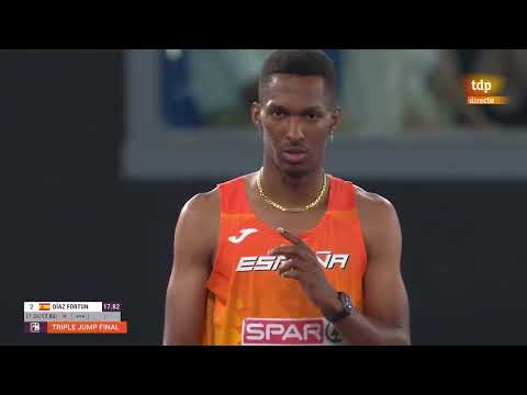 18.18m Jordan Diaz - European Champs 2024 Triple Jump