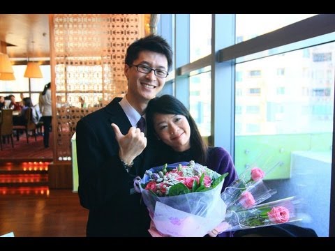 從台灣飛到澳門給女朋友的驚喜-感人的求婚影片