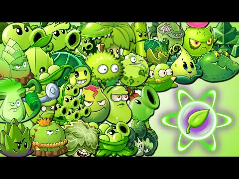 All GREEN Plants Power-Up! in Plants vs Zombies 2