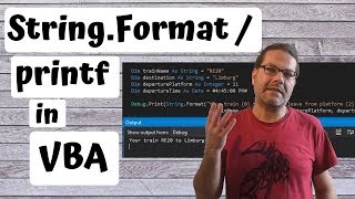 String.Format / printf in VBA