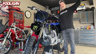 My first ever Yamaha! | 2023 YZ250 Reveal | The countdown is ON...