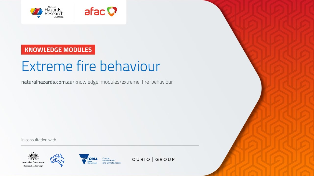 Extreme bushfire behaviour knowledge modules
