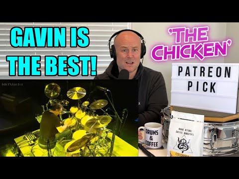 Drum Teacher Reaction: GAVIN HARRISON - 'The Chicken' (drum solo) (Live on Letterman 2011)