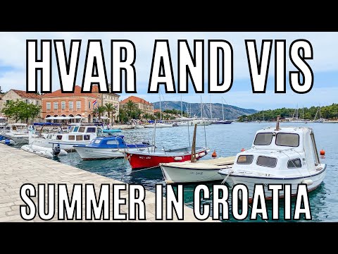 Day Trips from HVAR, CROATIA | VIS, Palmižana, Pakleni Islands, Private Tour, & HULA HULA Beach Bar
