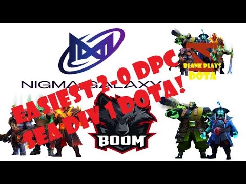WATCH NOW! Nigma Galaxy SEA VS BOOM ID | EASIEST 2 - 0!!  | DPC SEA DOTA DIVISION 1 | MARCH 19, 2022