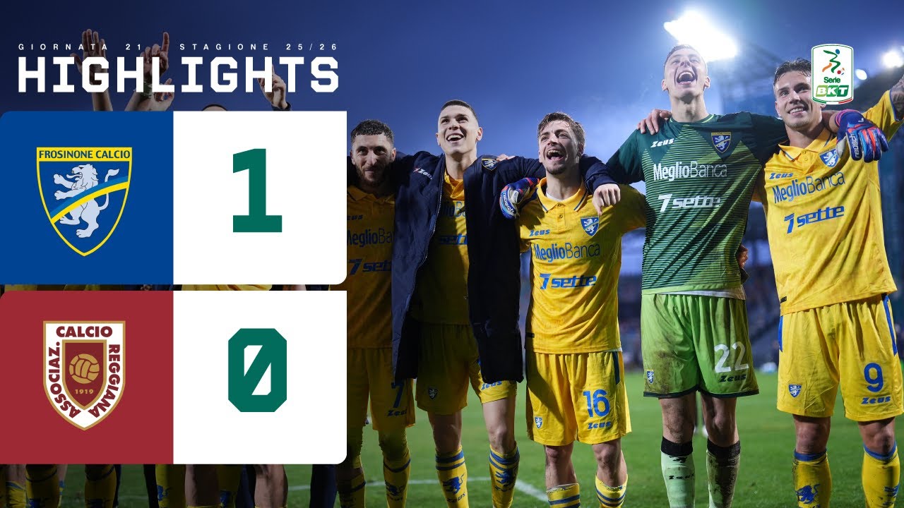 Frosinone vs Reggiana Highlights