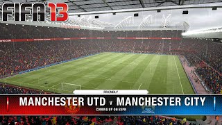 Download lagu FIFA 13 (PC) Gameplay - Manchester United Vs Manchester City mp3