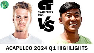 Karue Sell vs Evan Zhu | Acapulco 2024 Q1 Highlights