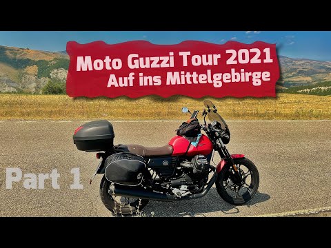 Moto Guzzi Tour 2021 - Mit der Guzzi durch Mittelitalien - Part 1
