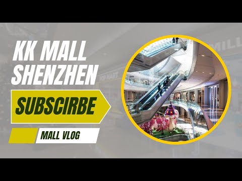 The wonders of KK mall at Grand Theatre Shenzhen! Mall Walk 