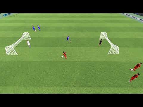 Torschussspiel - Anspiel-Torschuss-Rundlauf