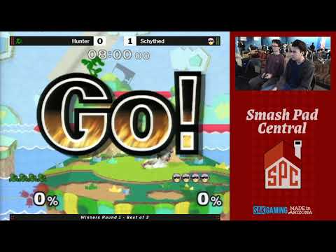SPC 140 Winners Round 1 - Schythed (Falcon) vs Hunter (Game&Watch)