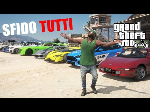 Sfido TUTTI con la BUGATTI DIVO alle GARE ILLEGALI : GTA 5 MOD VITA DA GANGSTER³ #37