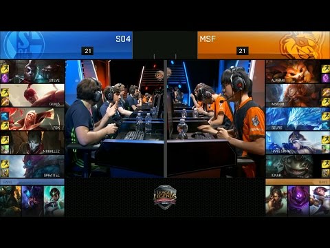 S04 vs MSF Game 3 Highlights - FC SCHALKE 04 vs MISFITS 2017 EULCS PROMOTION TOURNAMENT