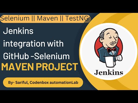 Jenkins integration with GitHub for Selenium Project : Jenkins tutorial 2