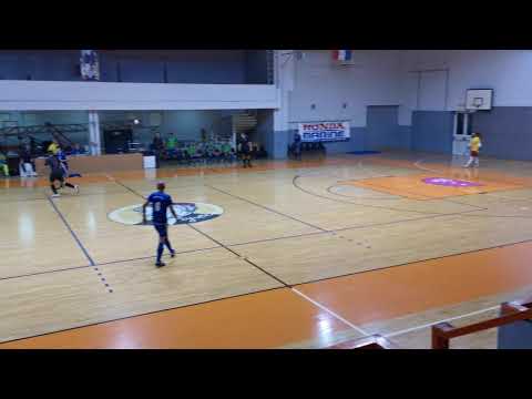 Futsal Šibenik - action and goal scored b CB Kula player