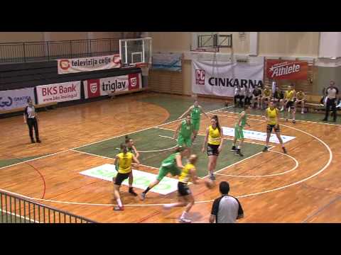 MŽRKL 2014/15, 9. kolo: Athlete Celje - Trešnjevka 2009 (2/4)