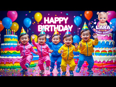 Geburtstags-Tanzlied | Spaßige Ultimative Kinderparty | Lara Baby 🎂