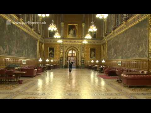 UK Parliament tour - Prince's Chamber Royal Gallery and Robing Room