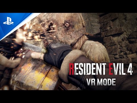 《Resident Evil 4 VR Mode》的PS VR2遊玩片段首次揭露