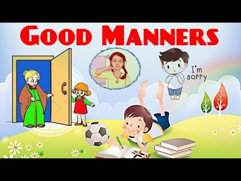 Good Manners For Kids In English | Learn Good Manners For Kids