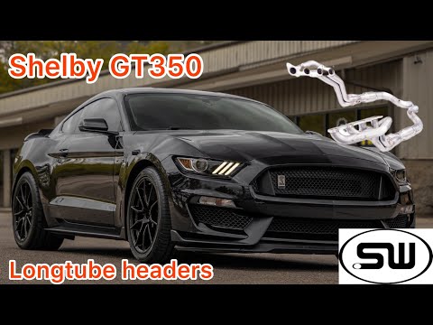 SHELBY GT350 with StainlessWorks LT headers! CRAZY flyby sound!