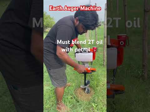 Earth Auger Machine