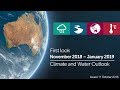 First look at the Climate and Water Outlook for November 2018 – January 2019, issued 11 Oct. 2018