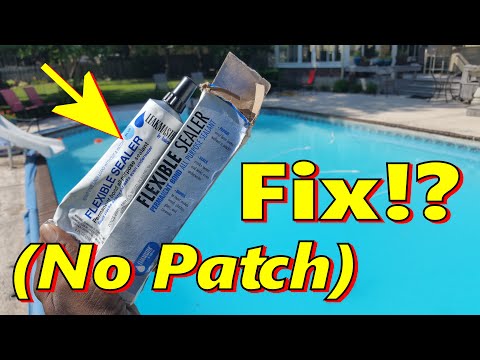 ANY GOOD!? Anderson LEAK MASTER Flexible Pool Repair Sealer
