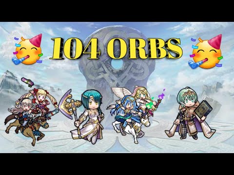 Fire Emblem Heroes: AHR Summoning Event. 104 Orbs!