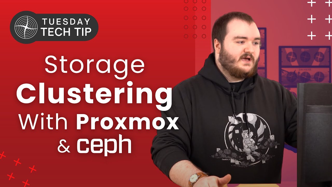 Storage clustering with Proxmox & Ceph