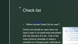 how to use bulleted lists, numbered lists, nested lists and creating a checklist in MS word 2017
