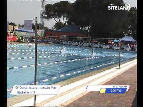 Serie 3 dei 100 Dorso  Assoluti Maschi Master - 11 Memorial Andrea Bettiol