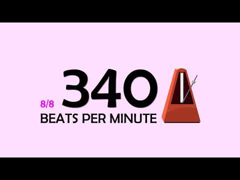 340 BPM 8/8 Metronome