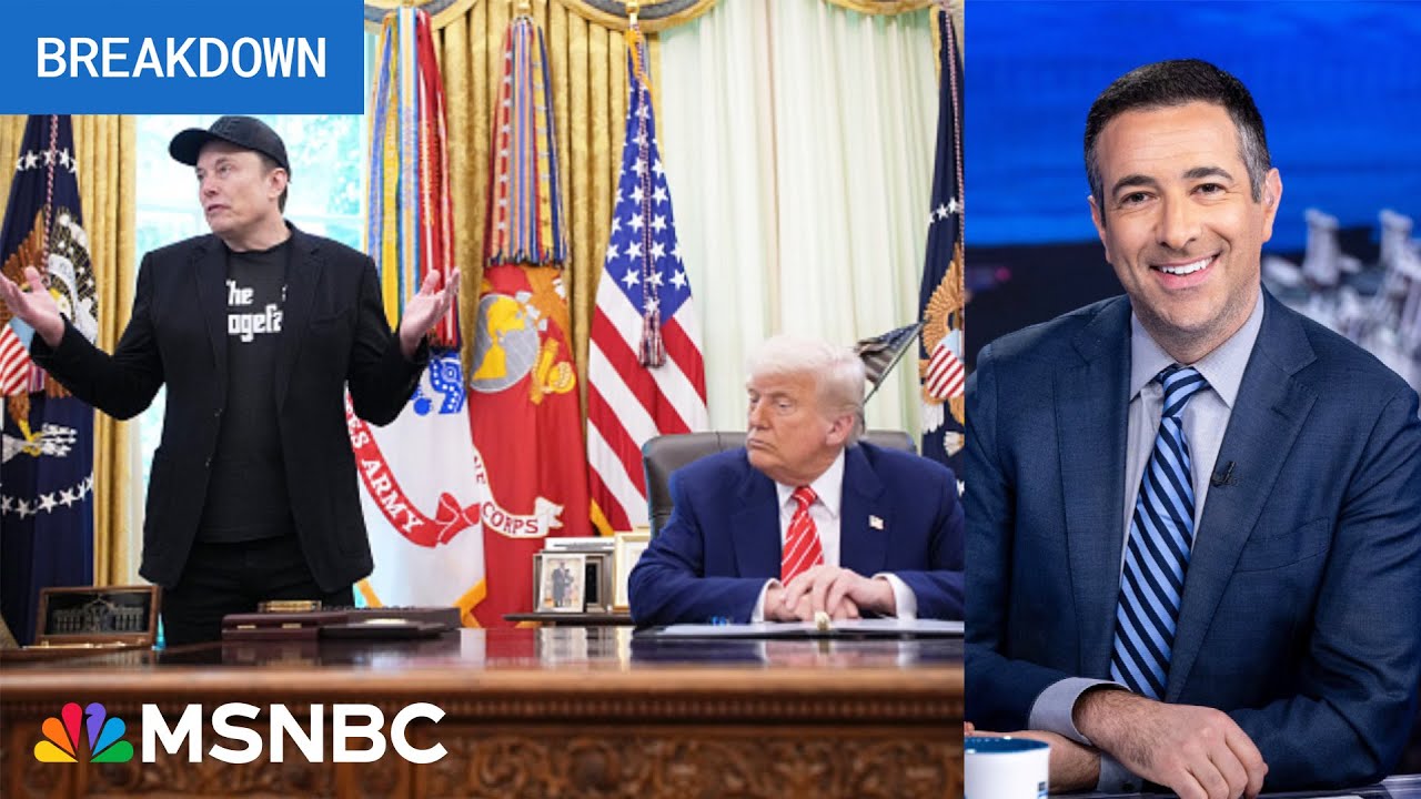 Elon Musk loses job, power and $50B! Melber on Musk's losing bet in Trump 2nd term