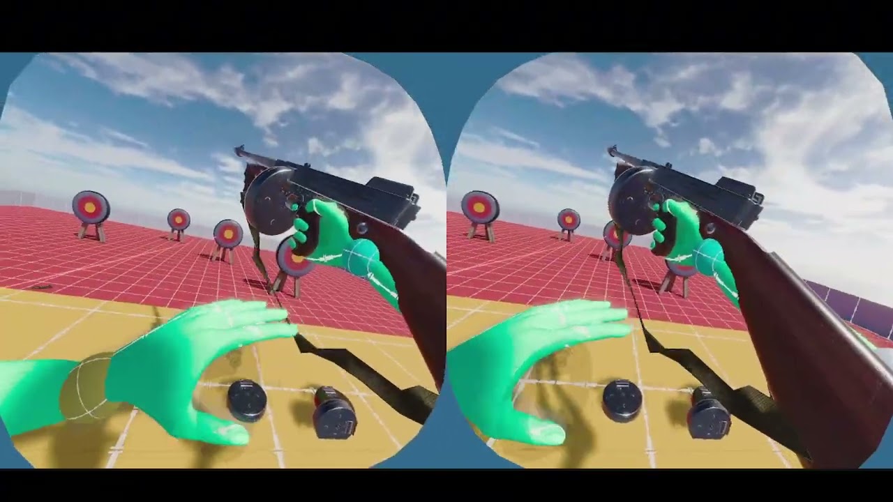 Project B - Devlog #006 IK Update. Dynamic Wind System. Firearms.