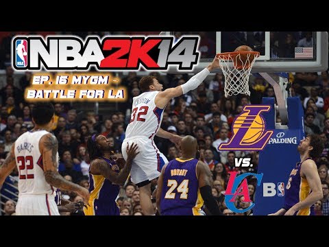 NBA 2K14 Next Gen Lakers MyGM #16: LA Rivalry!