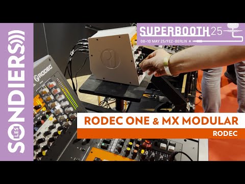 RODEC ONE & MX MODULAR : du gros son pour la performance live - SUPERBOOTH 2025