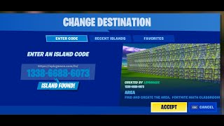Fortnite Digital Classroom: Area Tutorial