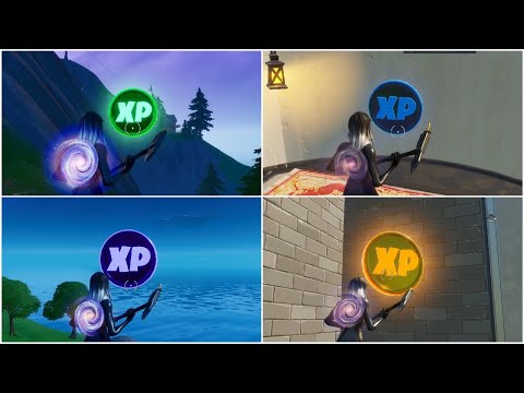 All Week 4 XP Coins Locations Guide / Green, Blue, Purple & Gold Coins – Fortnite Chapter 2 Season 4