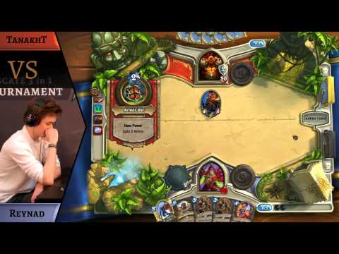 DHB 14 NESCAFE HearthStone - REYNAD vs TANAKHT (interview with REYNAD)