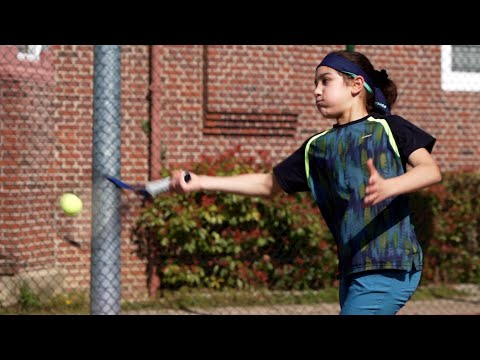 Leyna Bey, nouvel espoir du tennis français
