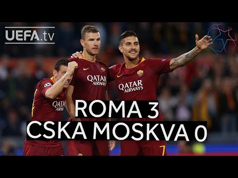 ROMA 3-0 CSKA MOSKVA #UCL HIGHLIGHTS