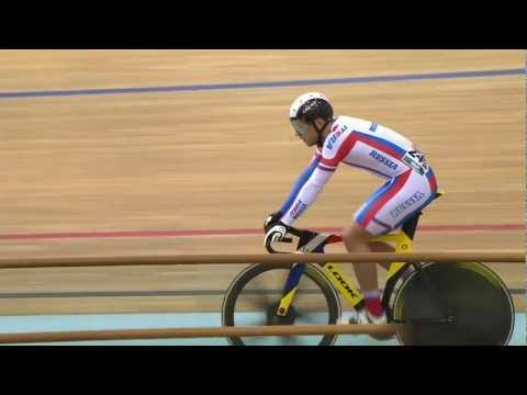 LEVY - DMITRIEV - Men's Sprint Quarterfinals Race 1 - 2013 UCI World Track Championships, Minsk