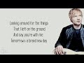 Ed Sheeran - Bibia Be Ye Ye - Lyrics