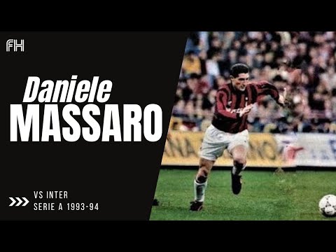 Daniele Massaro ● Goal and Skills ● AC Milan 2-1 Inter ● Serie A 1993-94